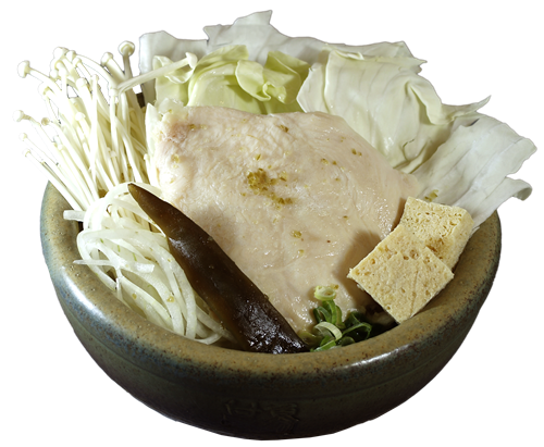 柚香雞湯舒肥雞麵